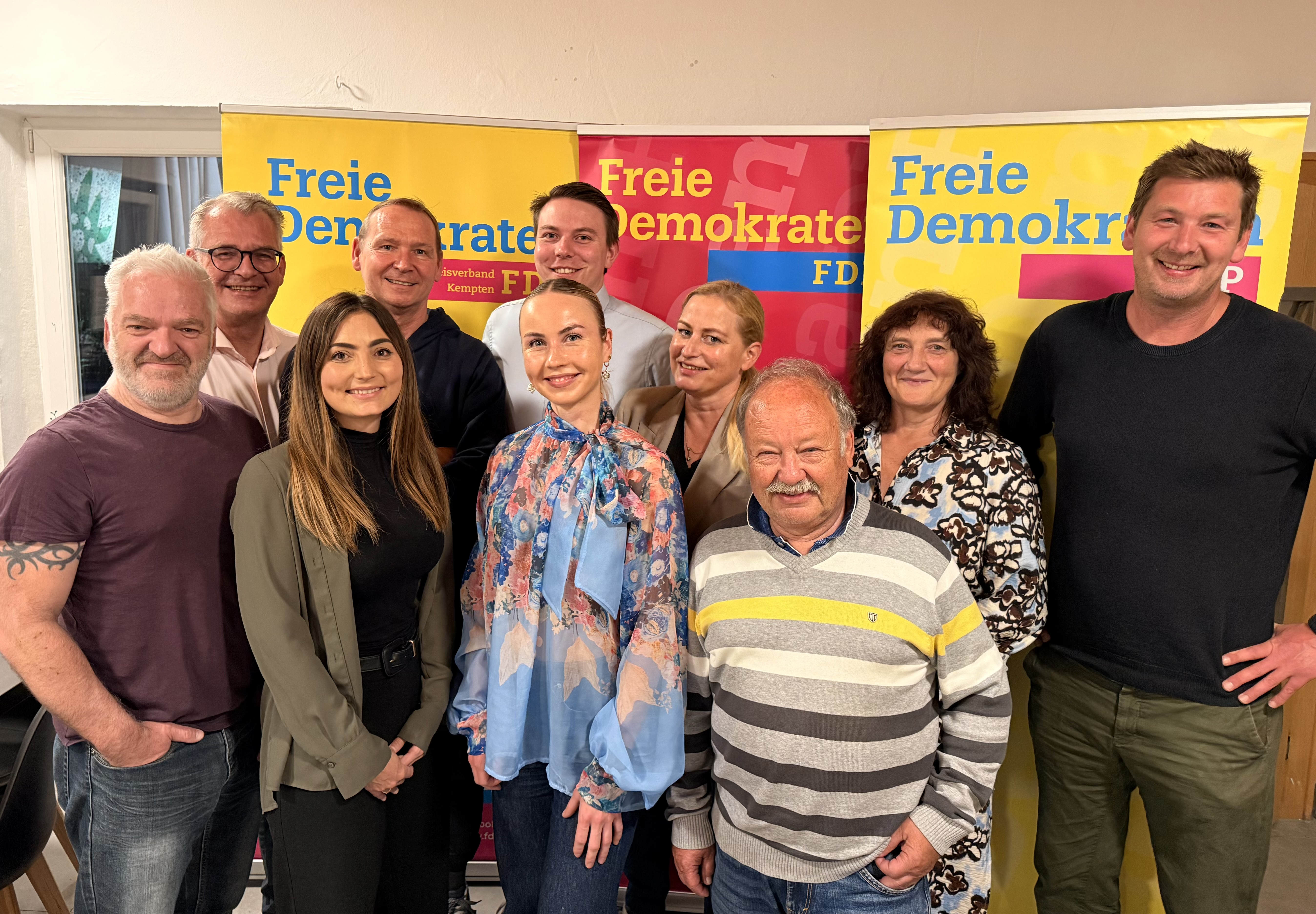 FDP Kempten Vorstand 