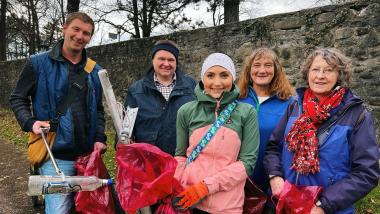 FDP Kempten: Müllsammelaktion